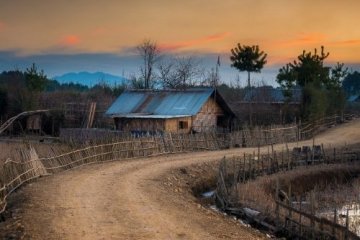 arunachal pradesh sun set